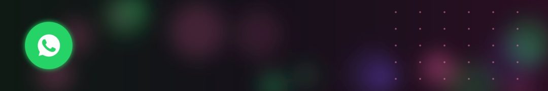 WhatsApp advertising banner (demo)