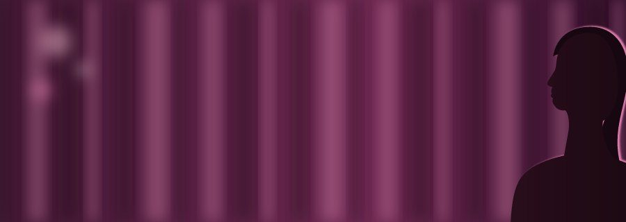 Pink curtains (demo advertisement)